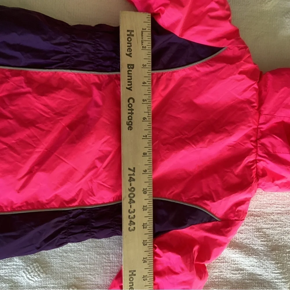 Cozy Cub 3T toddler jacket Pink/Purple Mitten/Gloves  lamps hat button loop Cr30